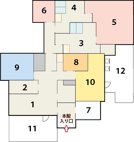 健回炉Tera施設見取り図